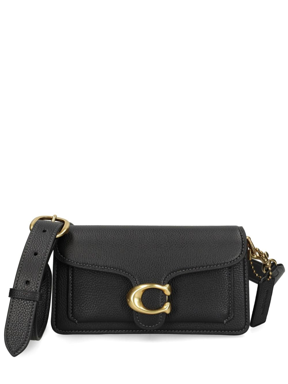 Coach Tabby 20 Leather Crossbody Bag - Black