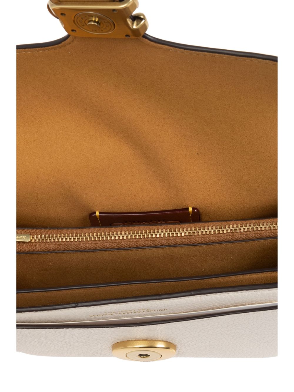 Coach Tabby 20 Leather Crossbody Bag - White