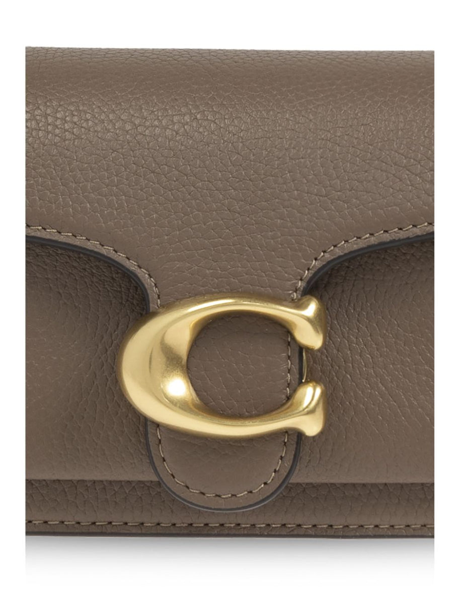 Coach Tabby 20 Leather Crossbody Bag - Dove Grey