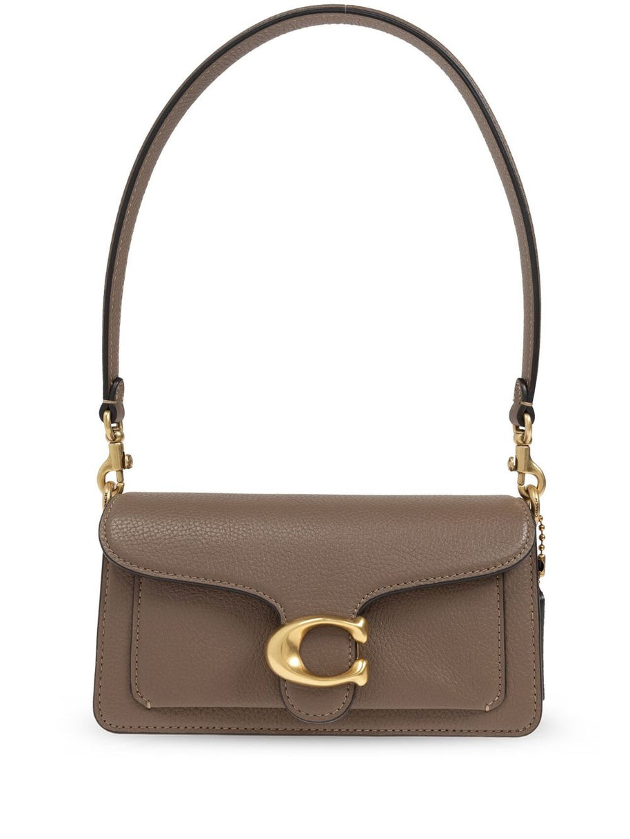 Coach Tabby 20 Leather Crossbody Bag - Dove Grey