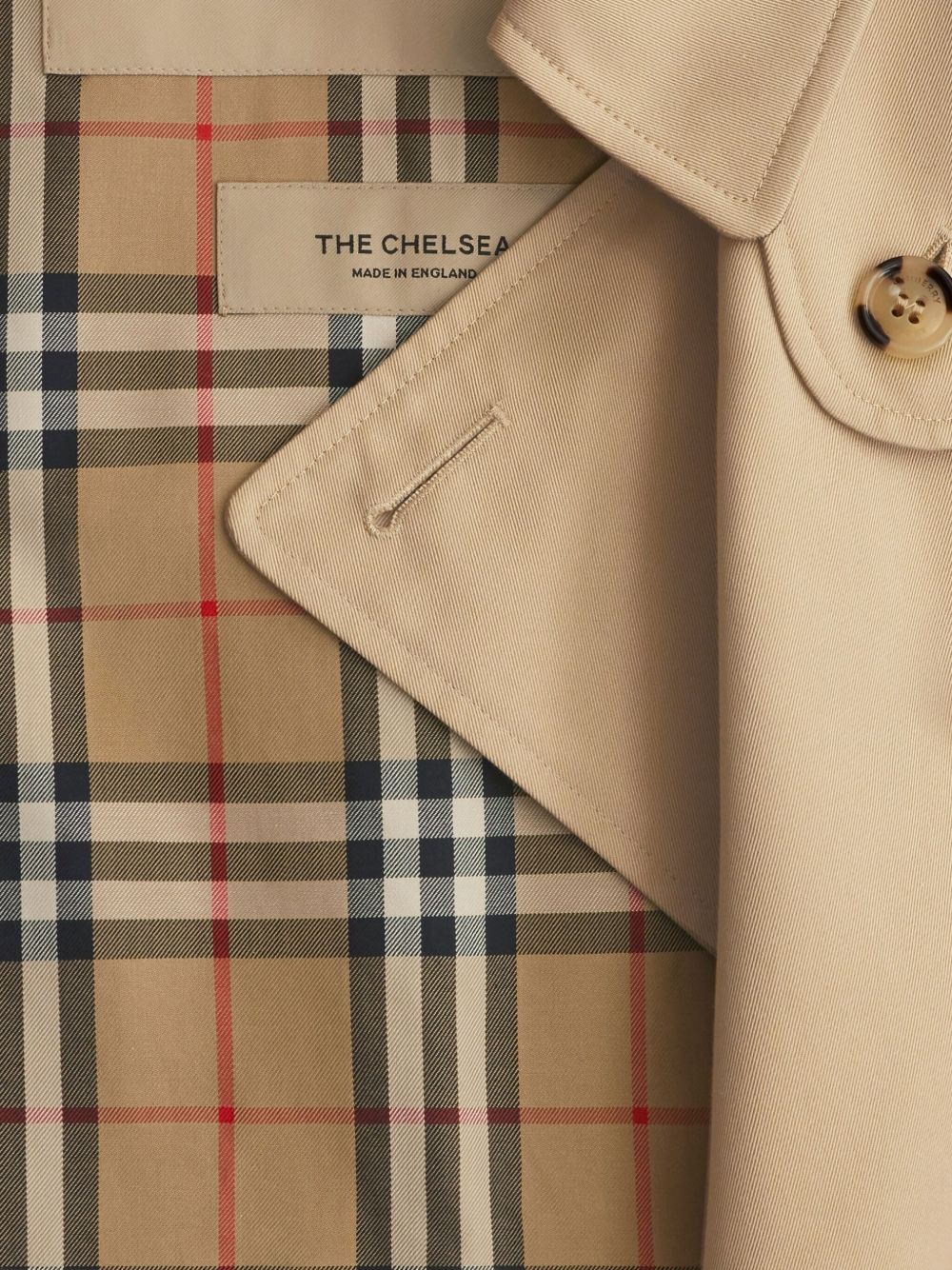 Burberry Chelsea Cotton Trench Coat - Beige