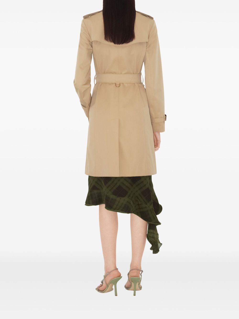 Burberry Chelsea Cotton Trench Coat - Beige