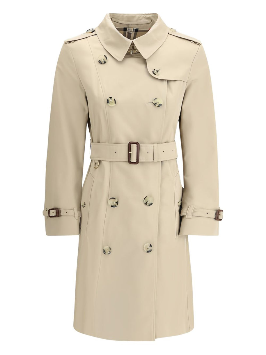 Burberry Chelsea Cotton Trench Coat - Beige