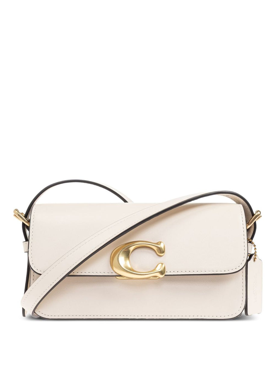 Coach Zoe Leather Shoulder Bag - White