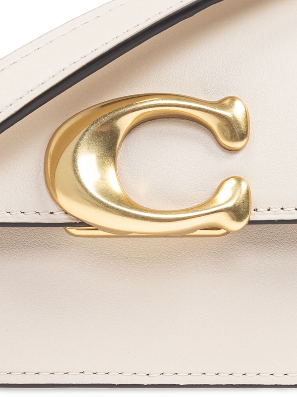Coach Zoe Leather Shoulder Bag - White