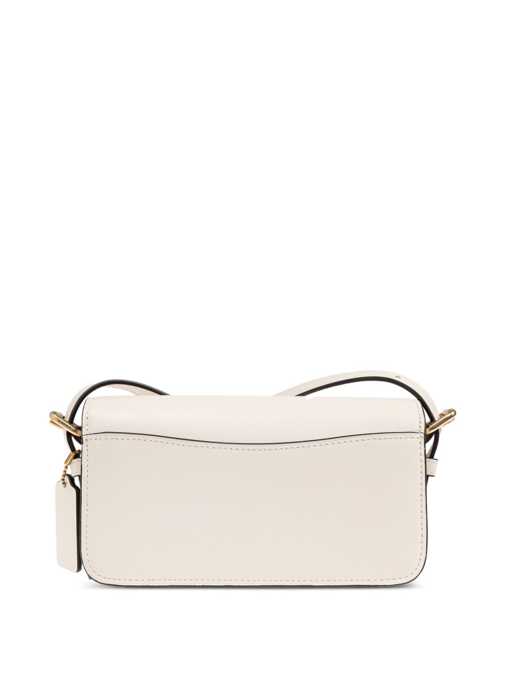 Coach Zoe Leather Shoulder Bag - White