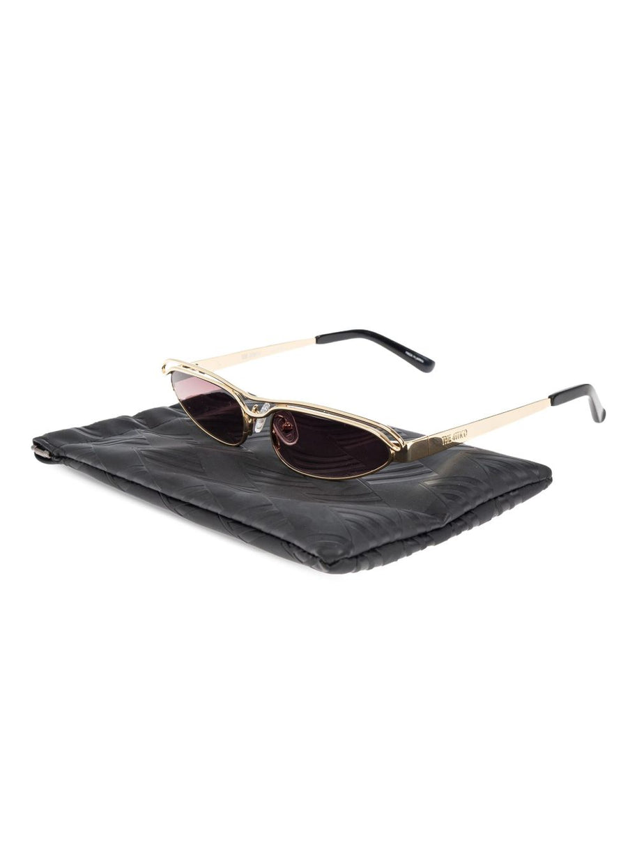 The Attico Sunglasses Golden