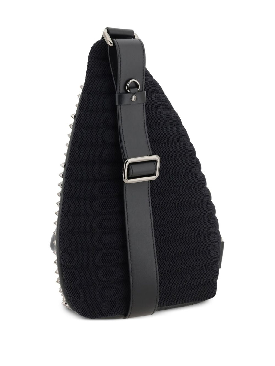 Christian Louboutin Funky Slingback Leather Backpack - Black