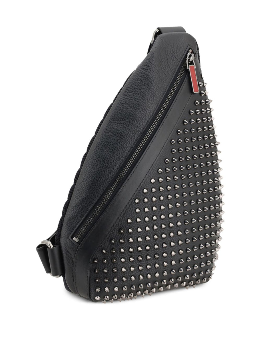 Christian Louboutin Funky Slingback Leather Backpack - Black