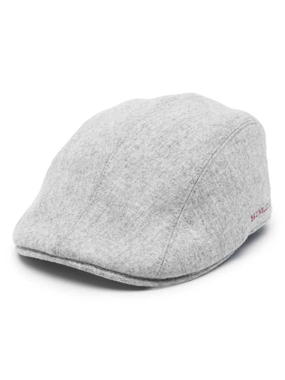 Brunello Cucinelli Wool Hat - Light Grey