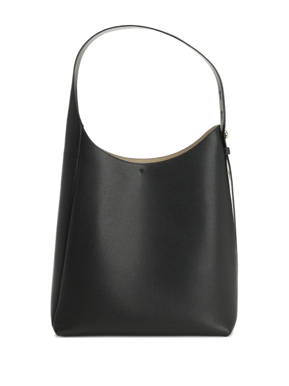 Tory Burch Romy Leather Hobo Bag - Black