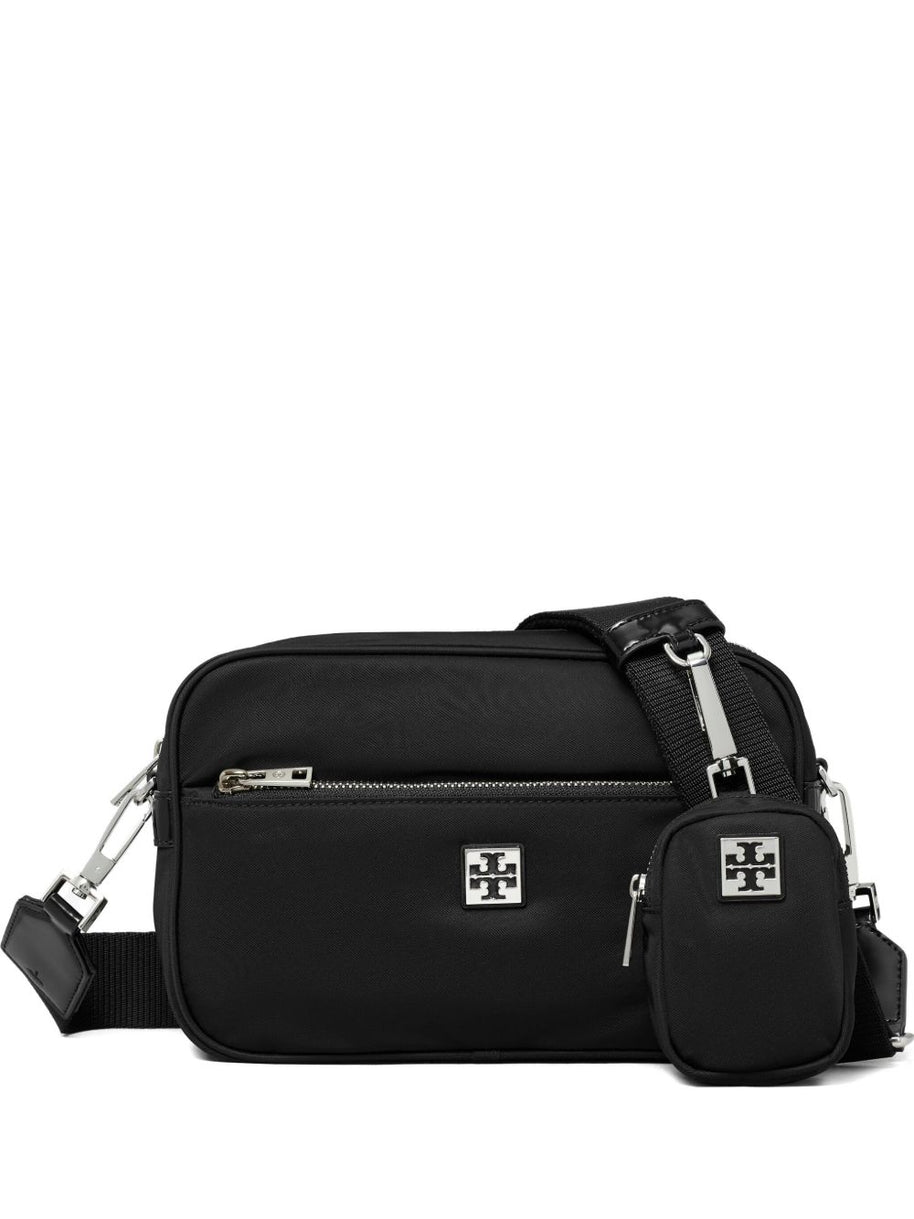 Tory BurchVirginia Nylon Shoulder Bag - Black