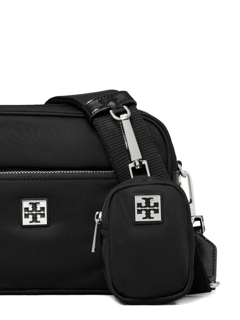 Tory BurchVirginia Nylon Shoulder Bag - Black