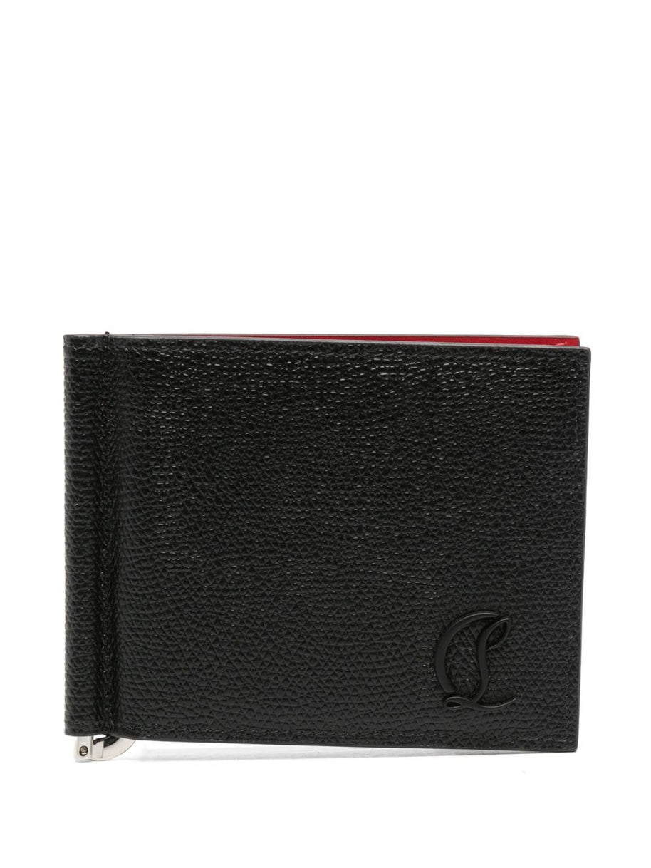 Christian Louboutin Mooncrest Leather Wallet - Black