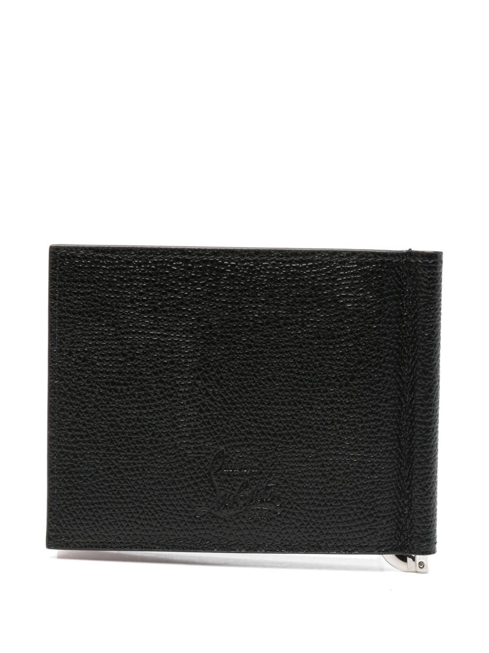 Christian Louboutin Mooncrest Leather Wallet - Black