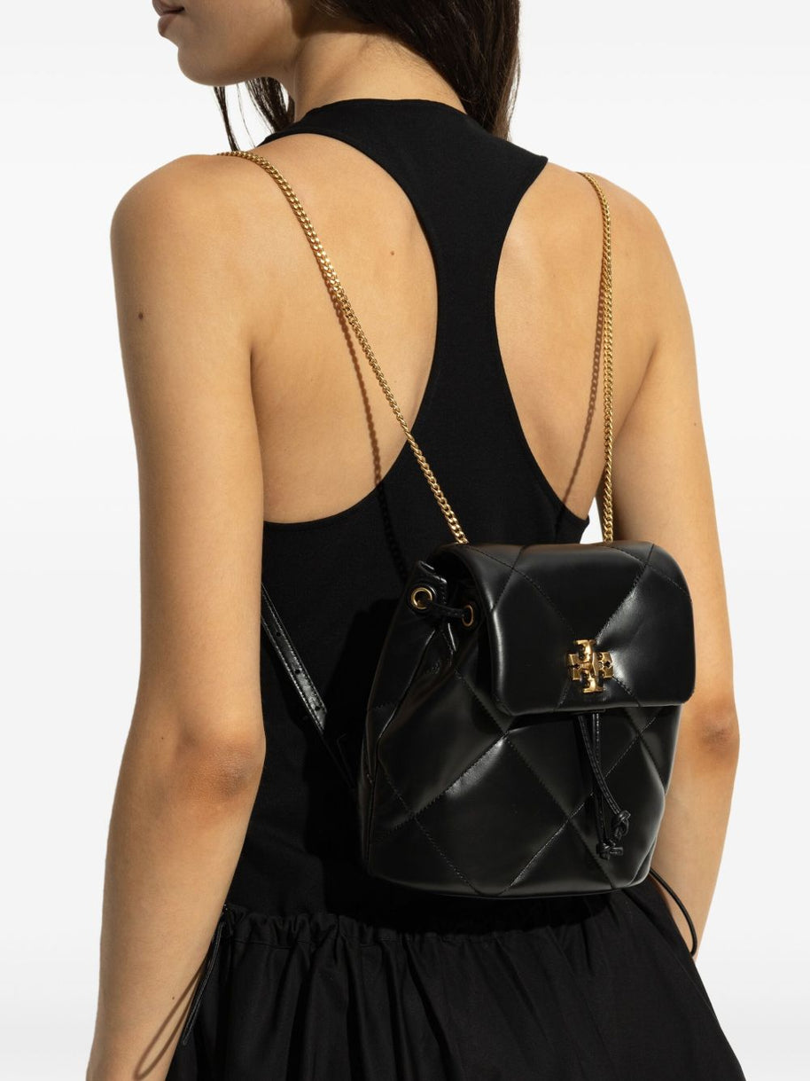 Tory Burch Kira Diamond Mini Leather Backpack