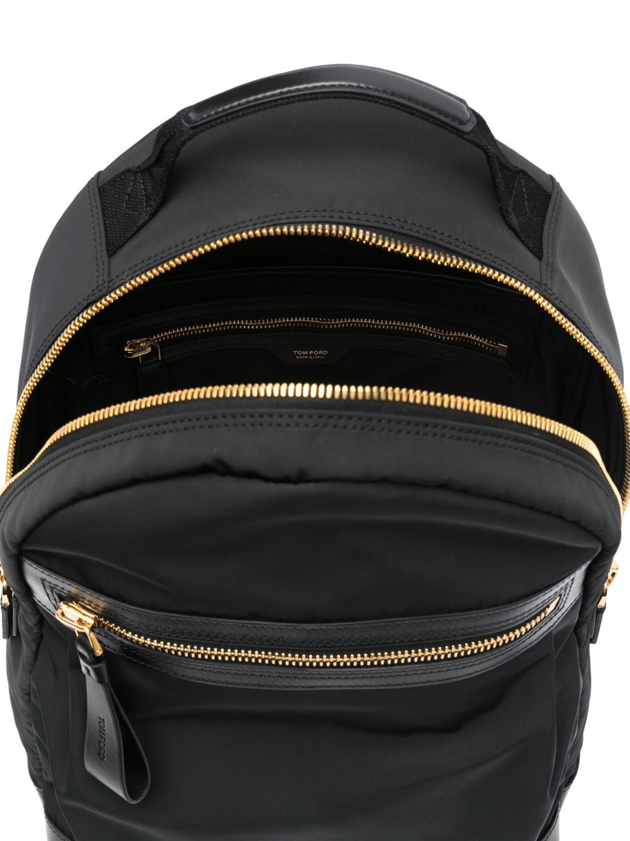 Tom Ford Recycled Nylon Backpack - Black