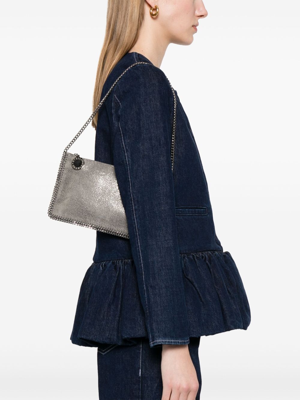 Stella McCartney Falabella Clutch - Silver