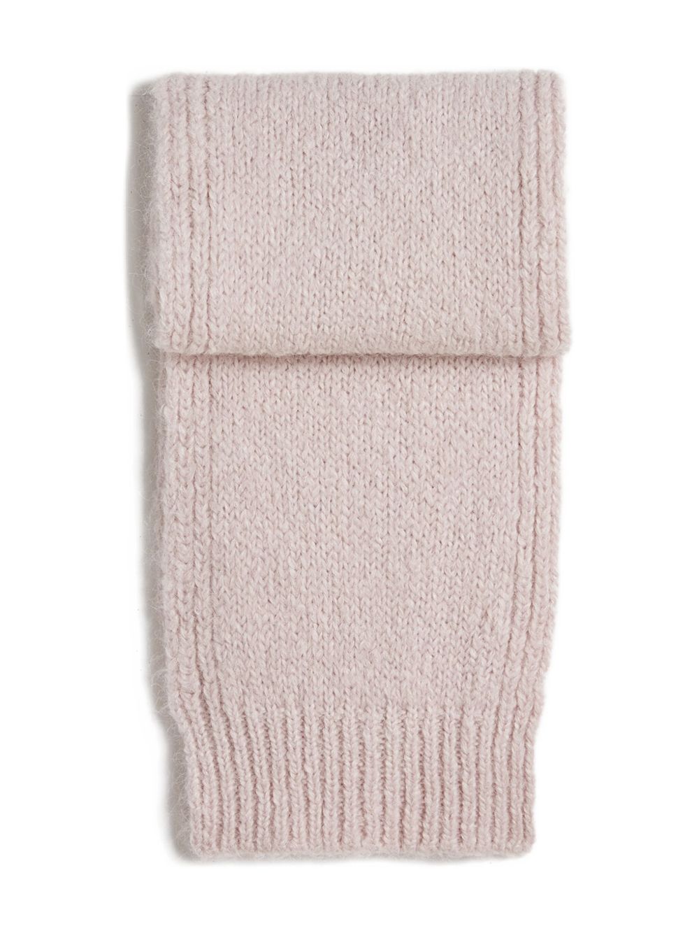JIL SANDER PLUS Logo Wool Scarf - Pink