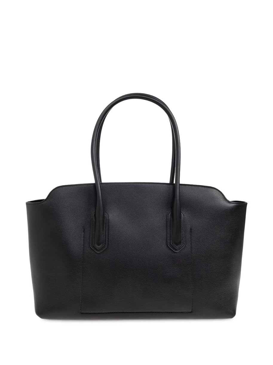Tom Ford Large Leather Shopping Bag - Black