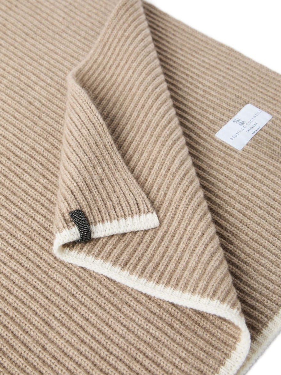 Brunello Cucinelli Cashmere Scarf - Brown