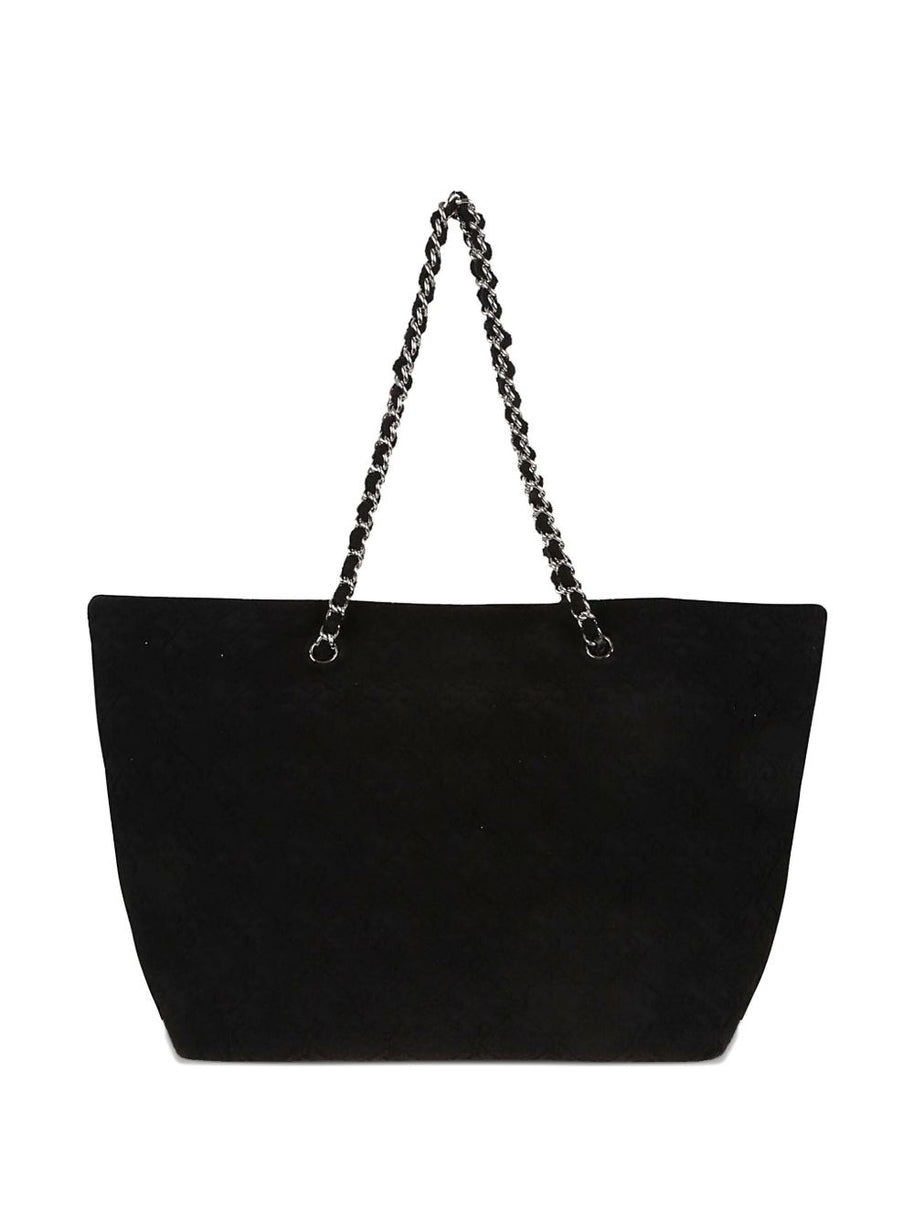 Tory Burch Ella Terry Cotton Tote Bag - Black