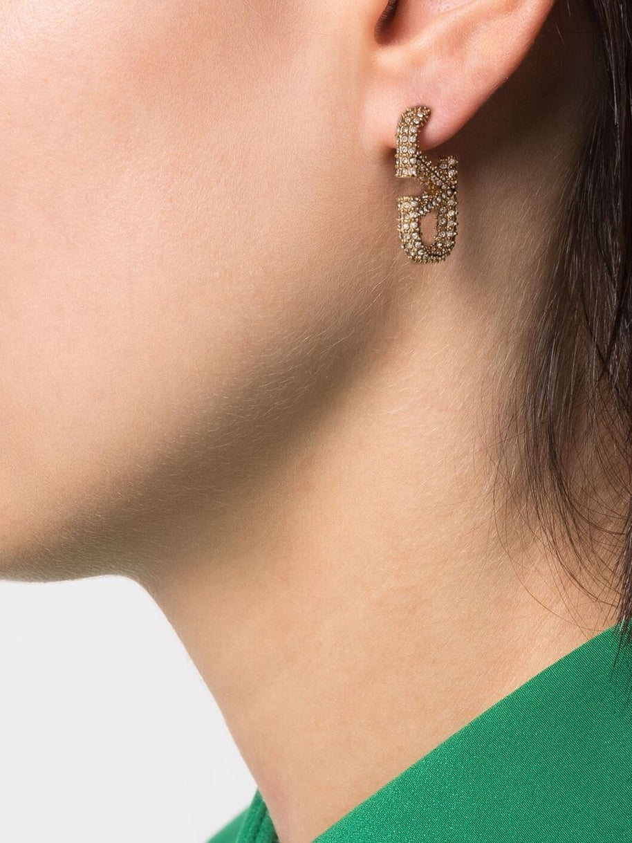 Valentino Garavani VLogo Signature Strass Earrings