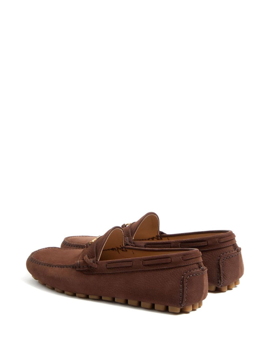 Valentino Garavani Driving Loafers - Brown