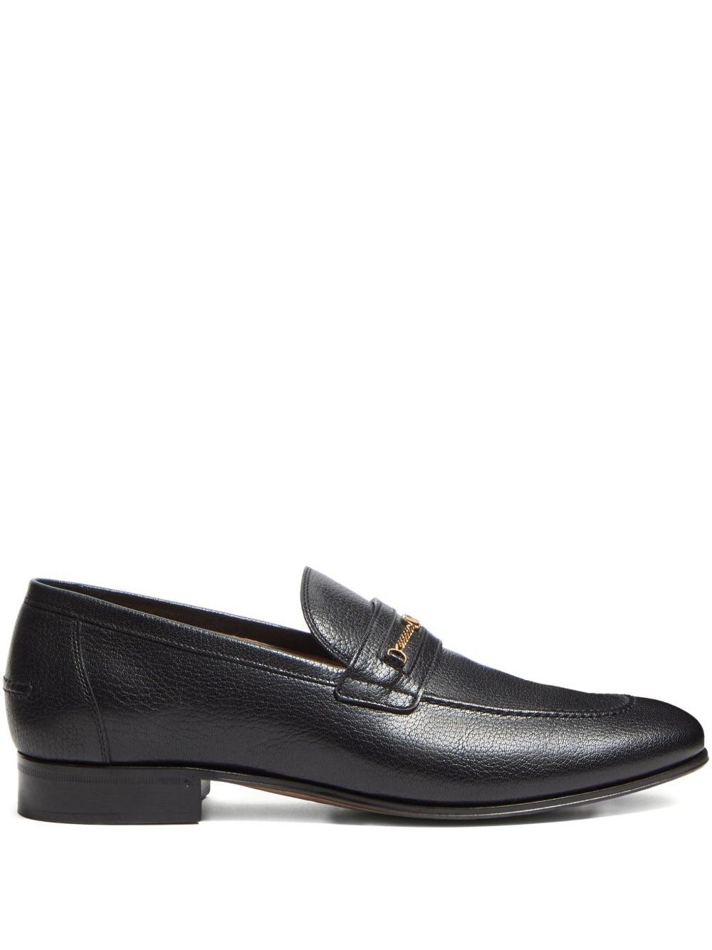 Valentino Garavani Leather Loafers - Black