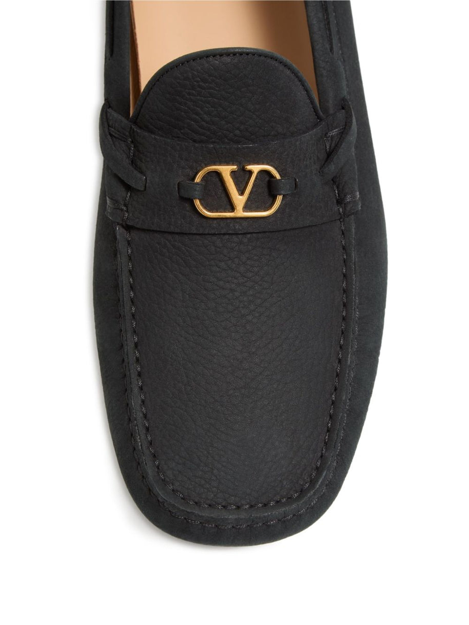 Valentino Garavani Driving Loafers - Black