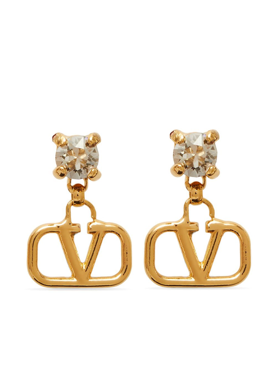 Valentino Garavani VLogo Signature Strass Earrings