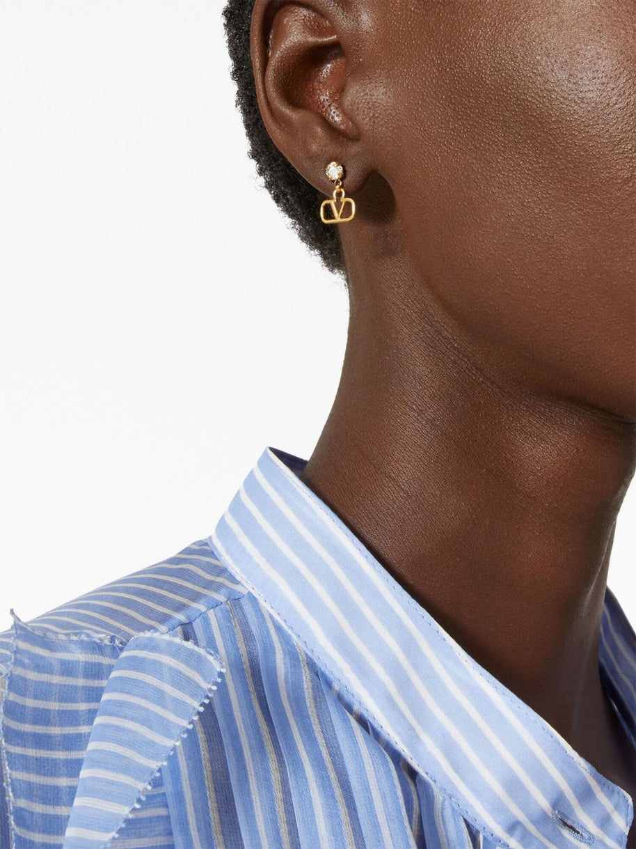 Valentino Garavani VLogo Signature Strass Earrings