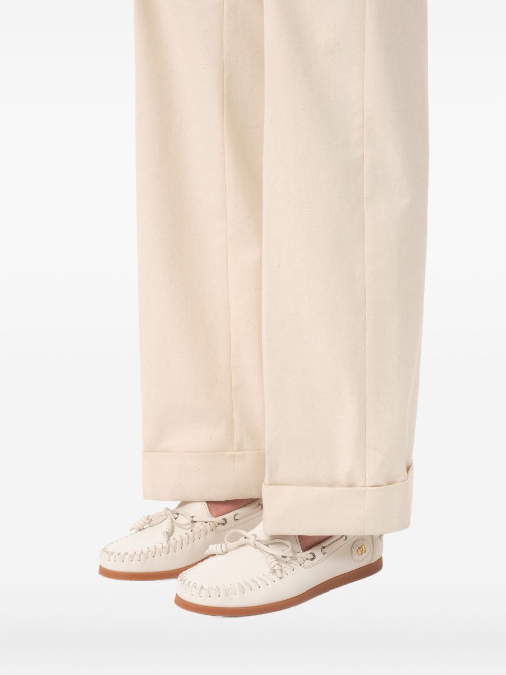 Valentino Garavani VLogo Signature Loafers - Ivory
