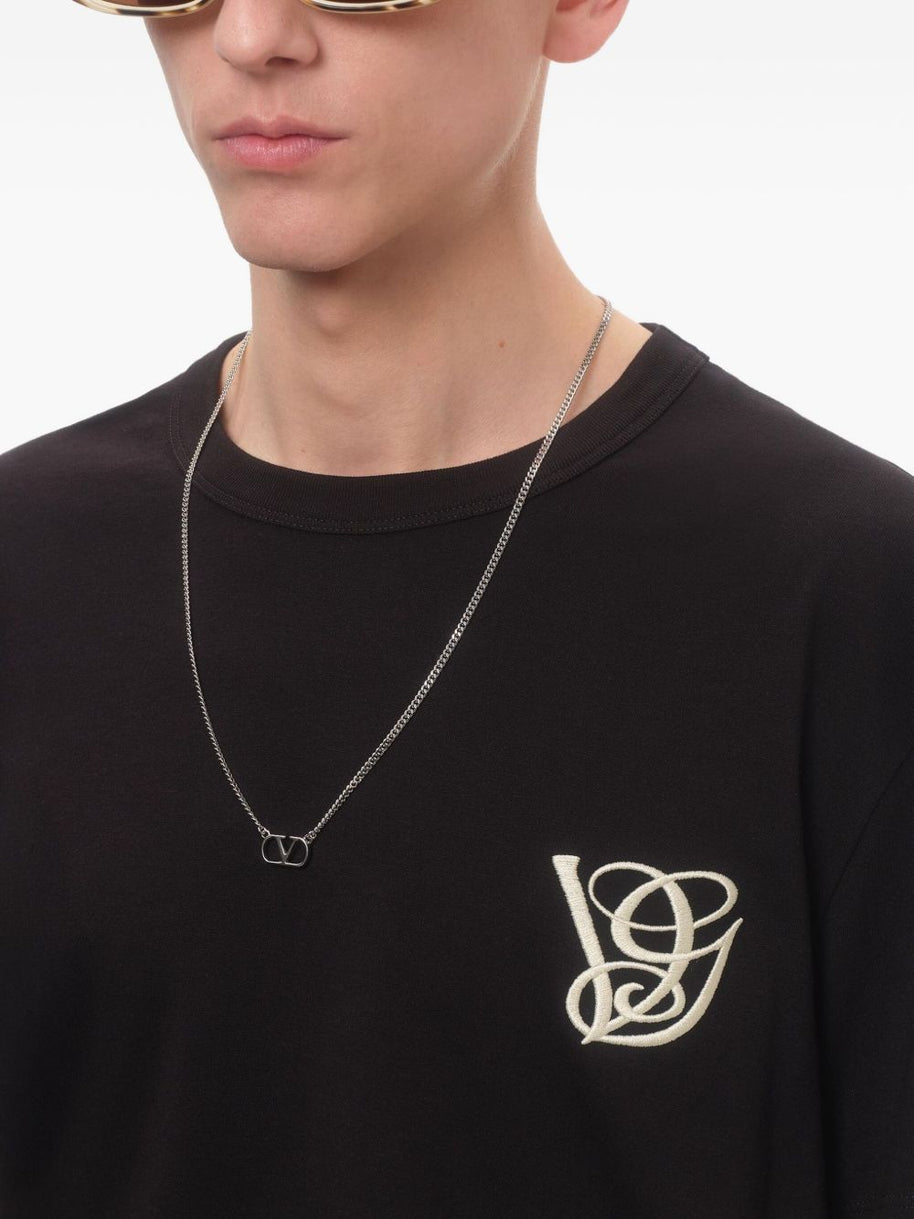 Valentino Garavani VLogo Signature Necklace -Silver