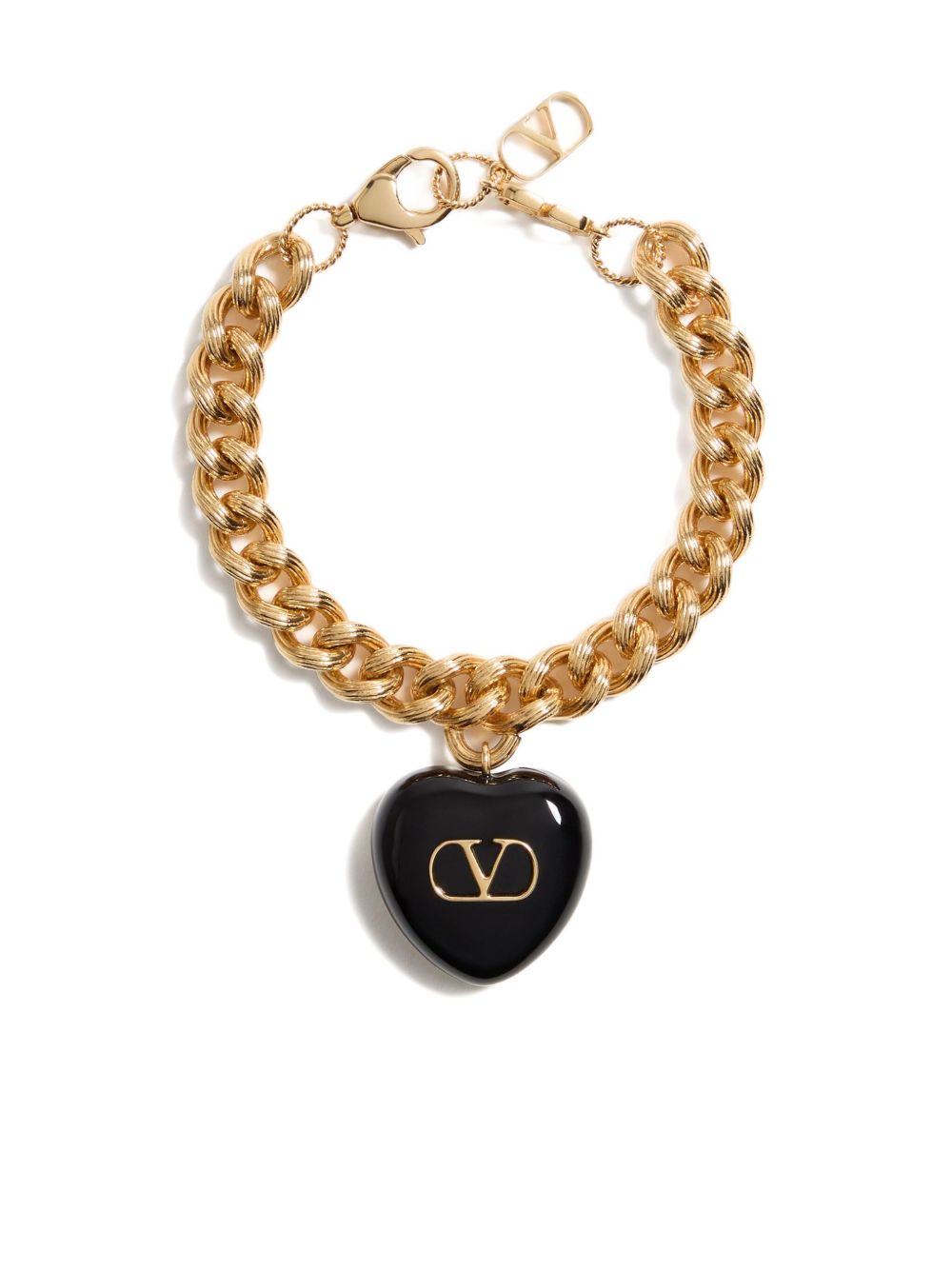 Valentino Garavani Coeur Royal Bracelet - Black