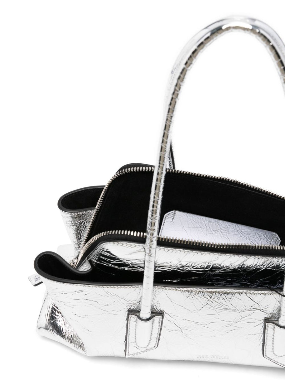 The Attico La Passeggiata Small Handbag - Silver