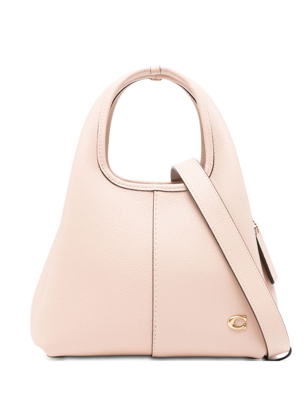 Coach Lana 25 Leather Crossbody Bag - Beige