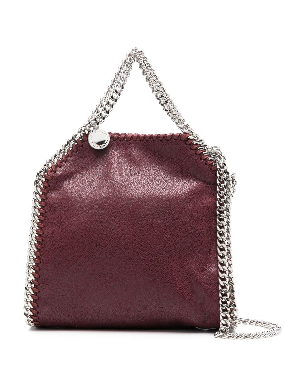 Stella McCartney Falabella Tiny Crossbody Bag - Bordeaux