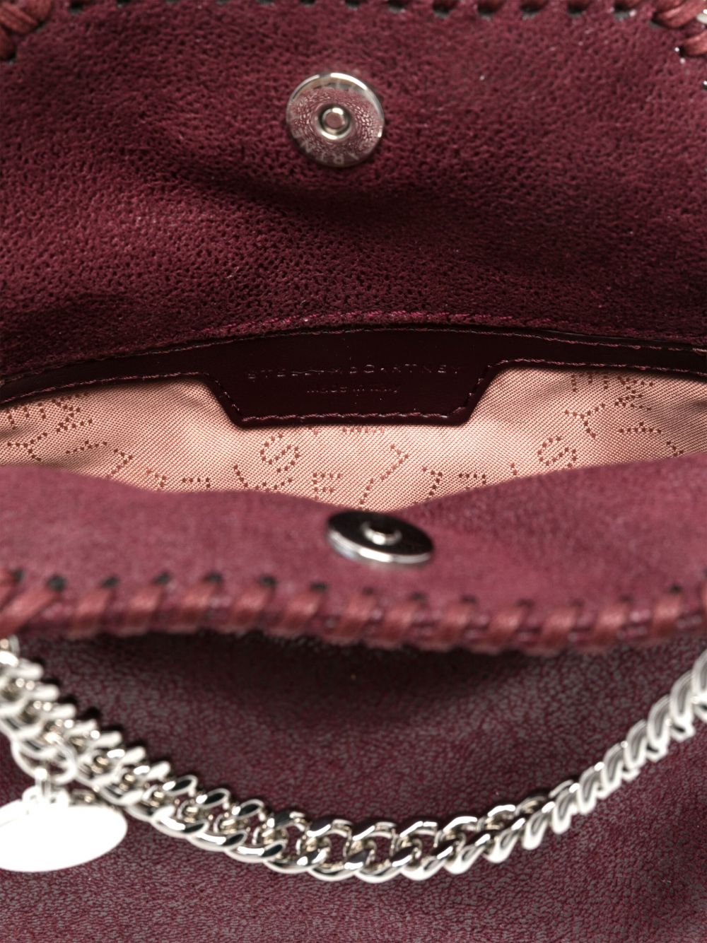 Stella McCartney Falabella Tiny Crossbody Bag - Bordeaux