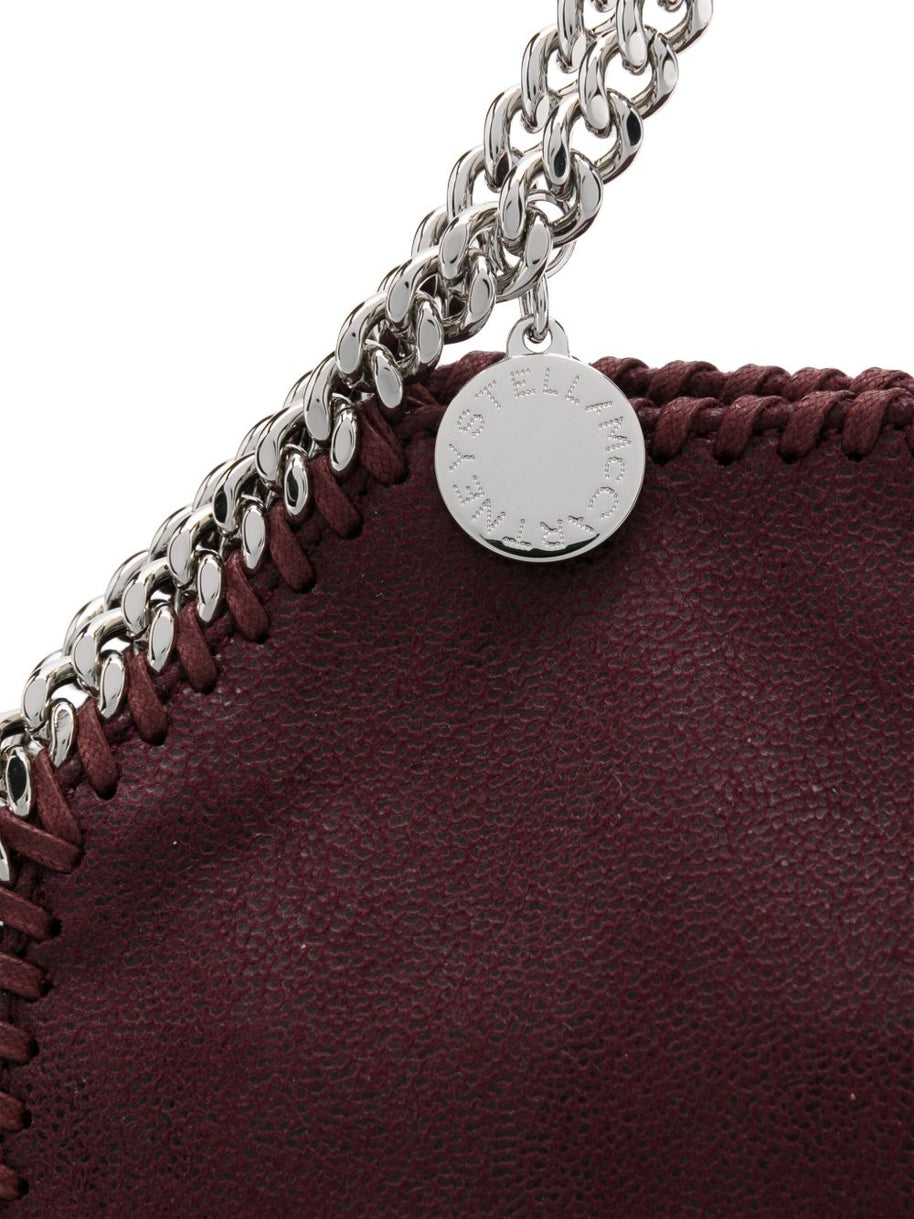 Stella McCartney Falabella Tiny Crossbody Bag - Bordeaux