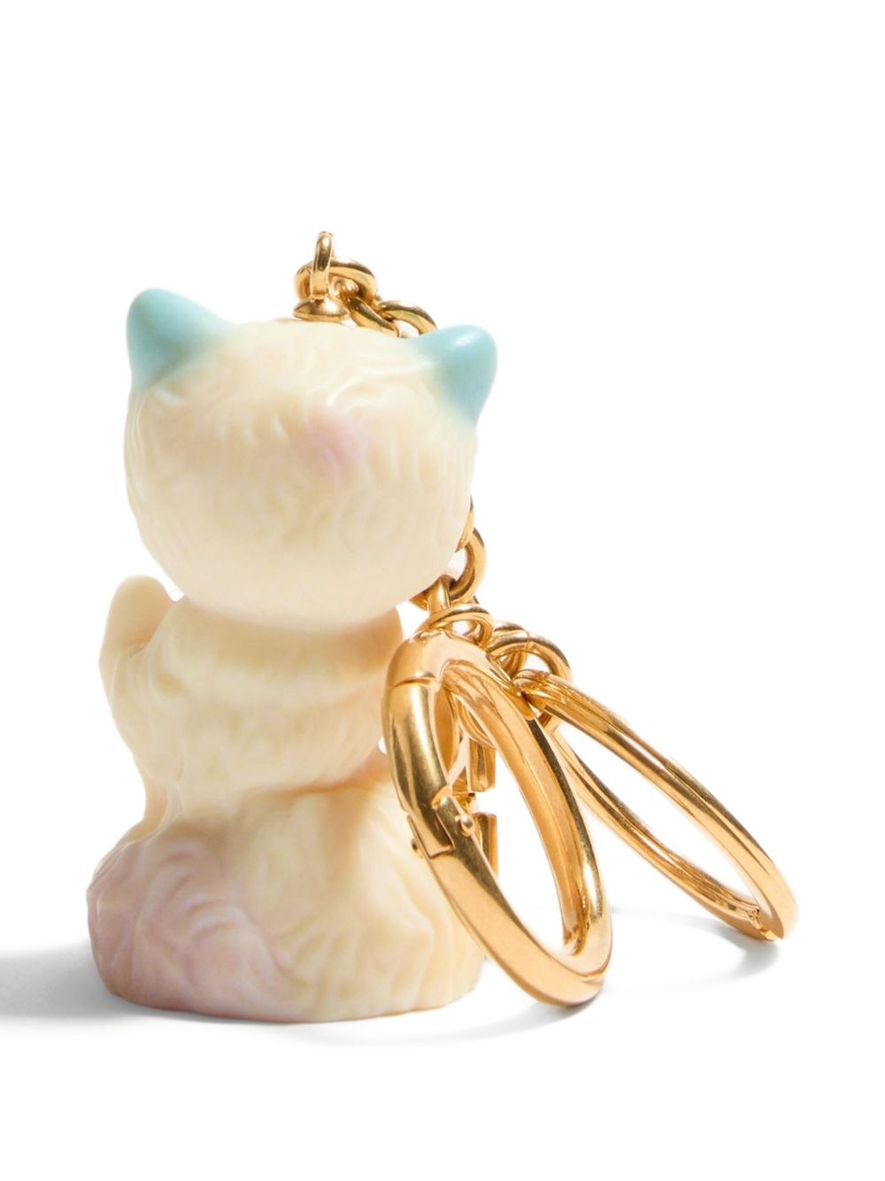 Valentino Garavani Le Chat De La Maison Keyring - Golden