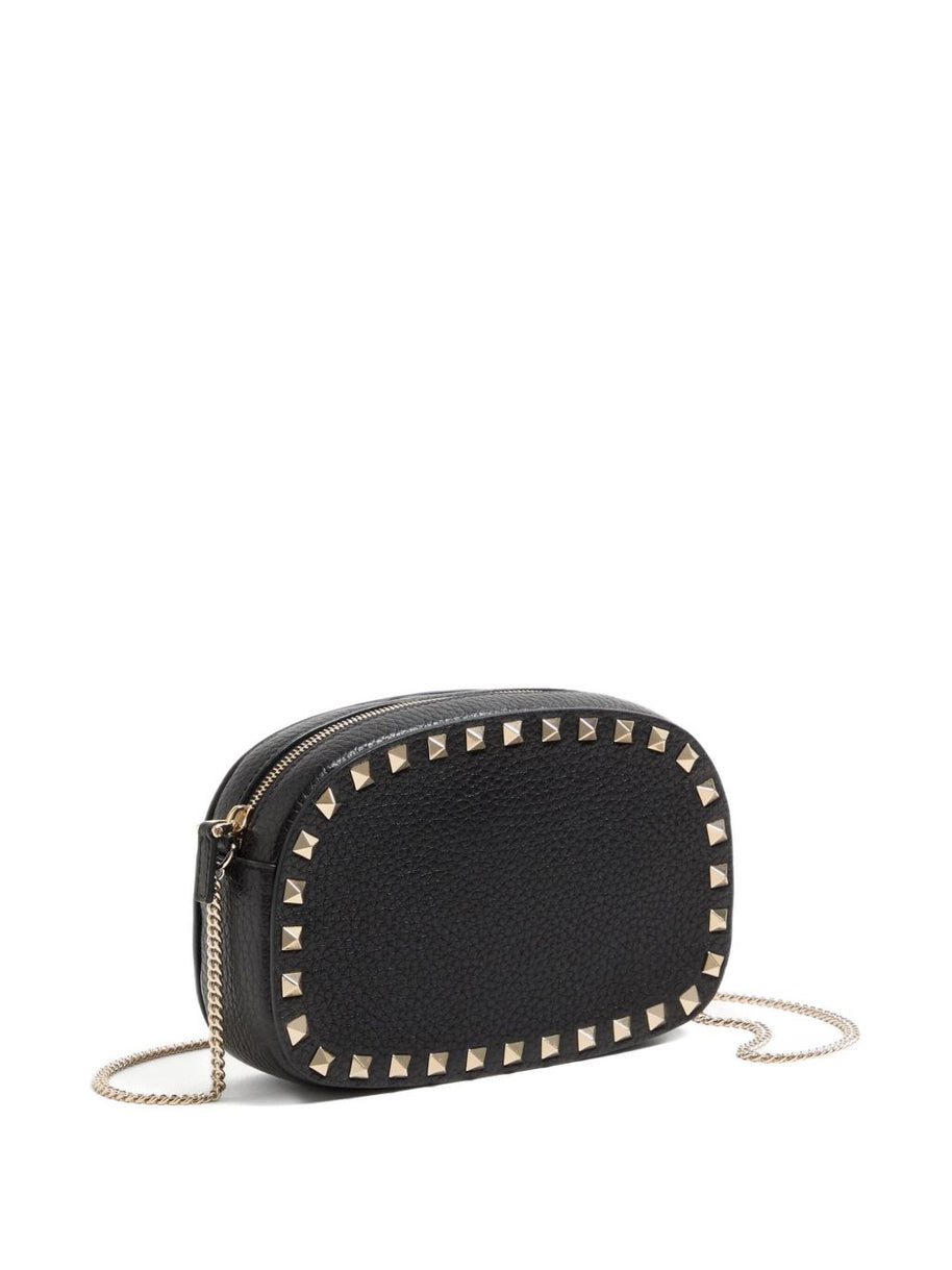 Valentino Garavani Rockstud Leather Mini Bag - Black
