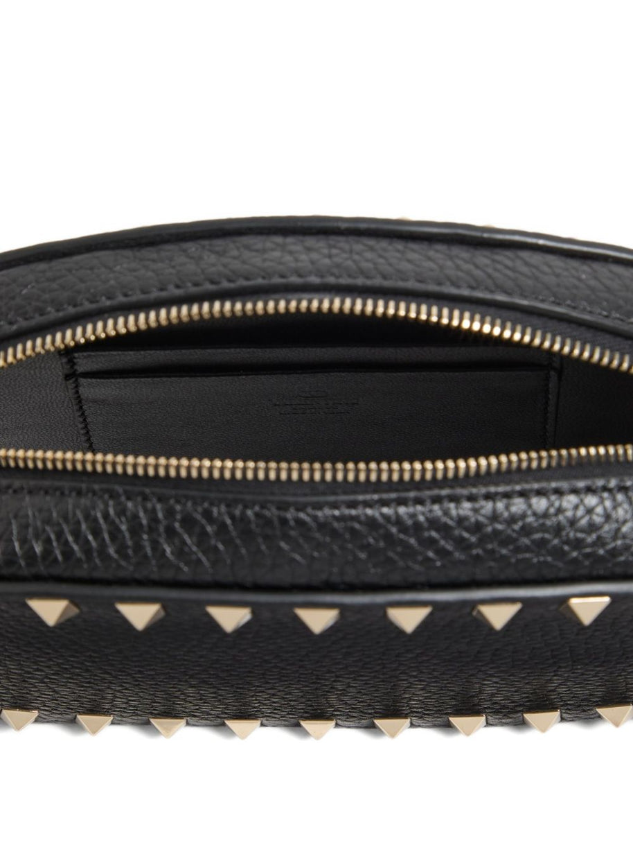 Valentino Garavani Rockstud Leather Mini Bag - Black