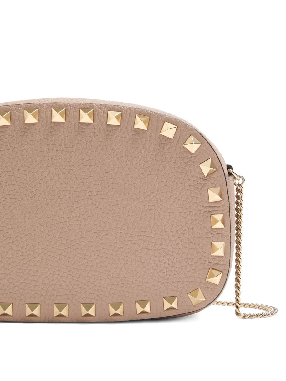 Valentino Garavani Rockstud Leather Mini Bag - Powder