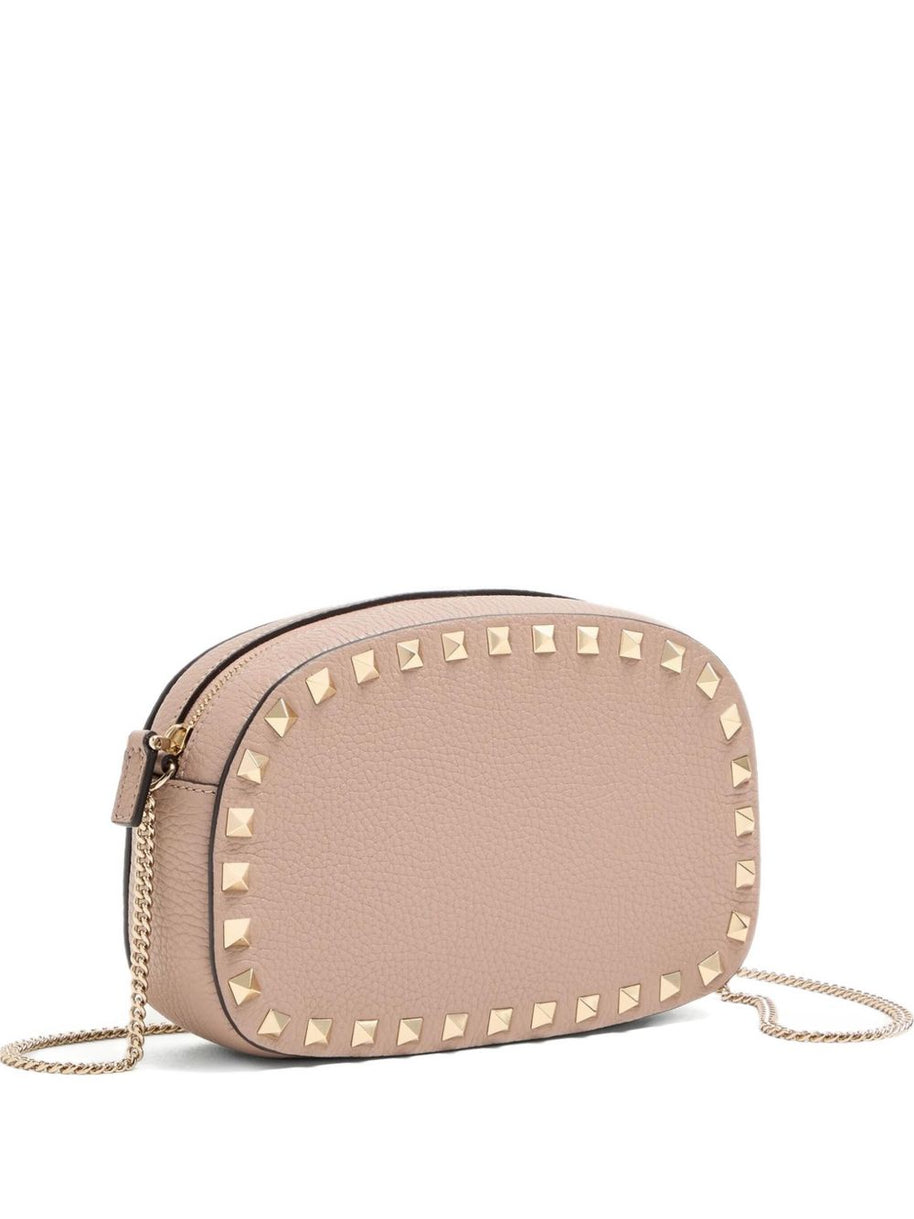 Valentino Garavani Rockstud Leather Mini Bag - Powder