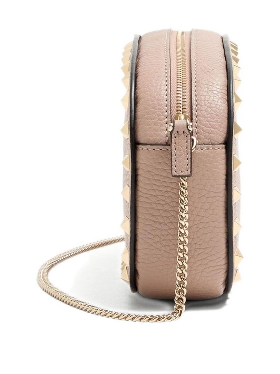 Valentino Garavani Rockstud Leather Mini Bag - Powder