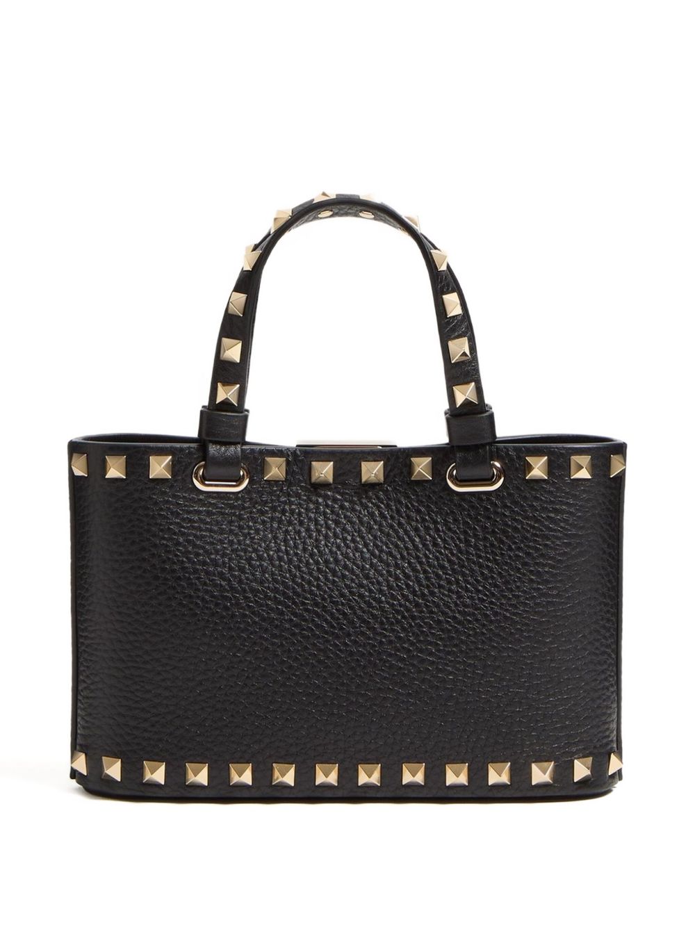 Valentino Garavani Rockstud Leather Mini Bag - Black