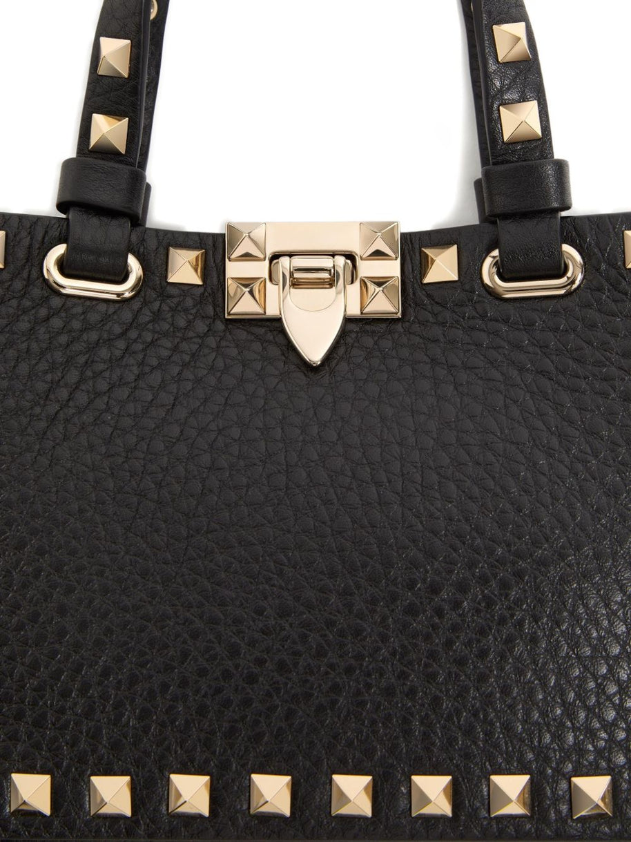 Valentino Garavani Rockstud Leather Mini Bag - Black