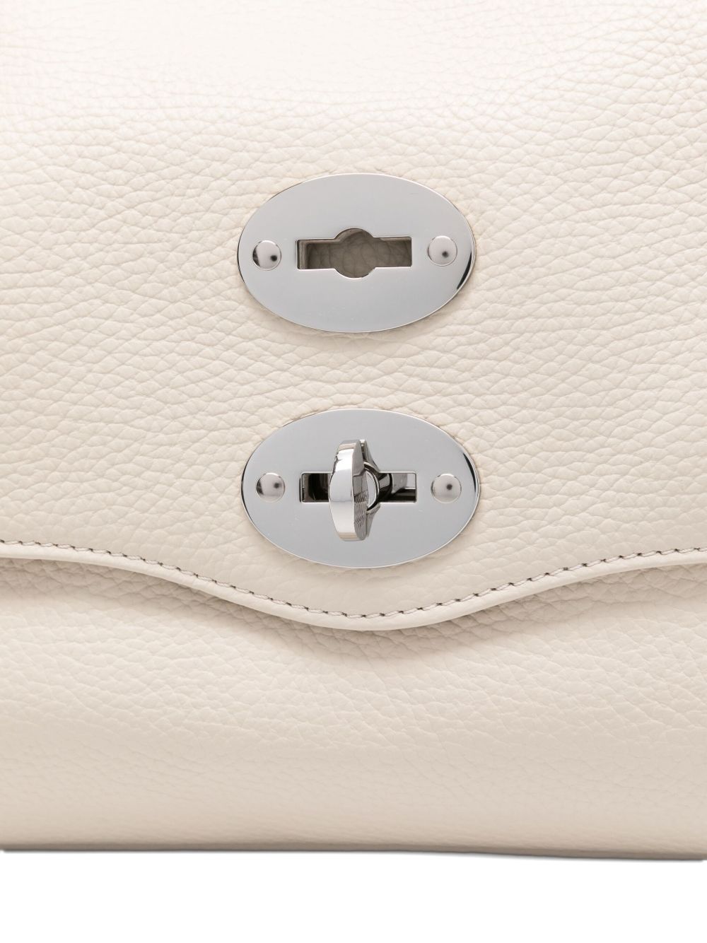 Zanellato Postina Daily Medium Leather Handbag - Beige