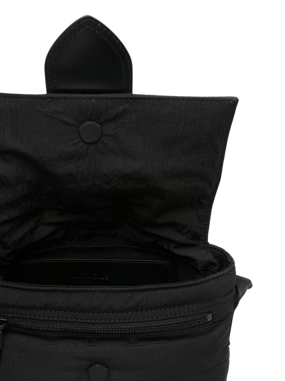 JACQUEMUS Le Petit Messenger Crossbody Bag - Black